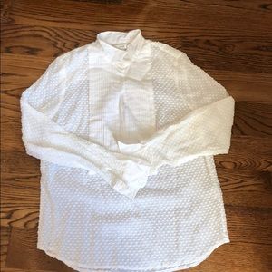 Beautiful white jcrew blouse